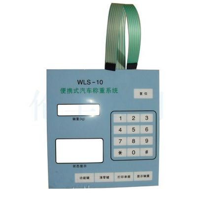 سعر جيد 1mm Pitch LED Membrane Keypad حماية IP65 1 مليون مرة العمر الانترنت