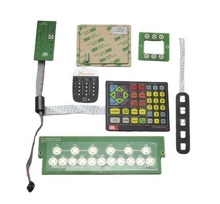 سعر جيد طباعة الشاشة الحريرية النحيفة والخفيفة الوزن المفتاح المطبوعة بالغشاء المسطح -30C- 80C التيار المسموح به 50mA-100mA الانترنت