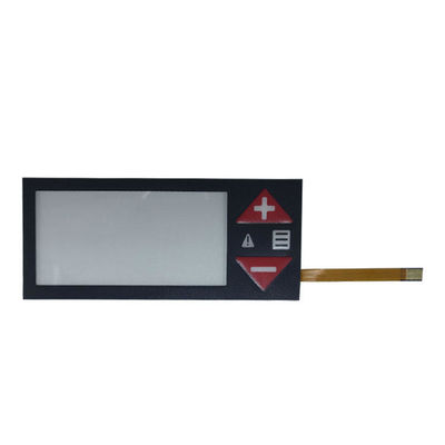 سعر جيد مقاومة الاتصال 100mΩ مفتاح غشاء مسطح -30C- 80C العمر المتوقع 1 مليون دورة لأنظمة التحكم الصناعية الانترنت