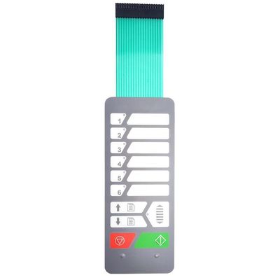 سعر جيد لوحة غشاء مسطحة بمعدل التوتر DC 12V مع طباعة الشاشة الحريرية والتصميم المخصص الانترنت