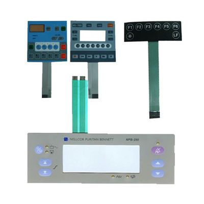 سعر جيد مضاد للماء لوحة مفاتيح مخصصة بطاقة PET PC 3M لوحة مفاتيح غشاء صناعي ملصق الانترنت