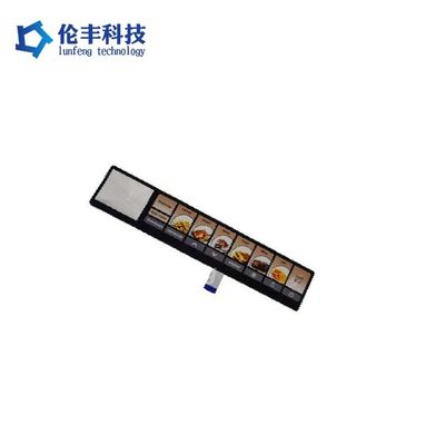 سعر جيد مفتاح غشاء PET مخصص مصنوع من مادة PVC للتطبيقات المخصصة الانترنت