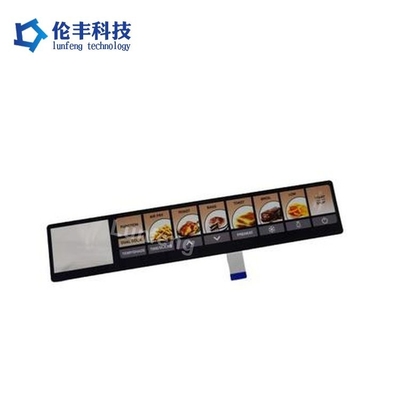 سعر جيد أداء وتصميم لوحة مفاتيح غشائية مسطحة مخصصة بلون بانتون لـ PET/PC/PVC الانترنت