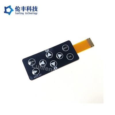 سعر جيد لوحة مفاتيح بغشاء مفتاح غشاء مرن مطبوع للدخول المتين والاستجابة الانترنت