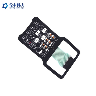 سعر جيد PET الشفافة LCD المسطحة التبديل لوحة مفاتيح سطح غير لامع الانترنت