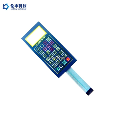 Good price مخصص PET شفافة LCD للماء غشاء التبديل تنقش لوحة المفاتيح الانترنت