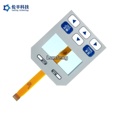 سعر جيد مفتاح غشاء LED بتصميم مخصص ، لوحة مفاتيح غشاء LGF LED الانترنت