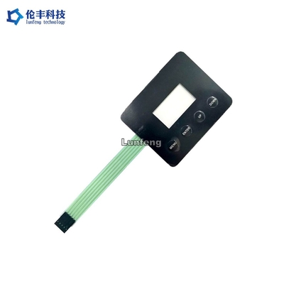 Good price سطح لامع اللمس غشاء التبديل تراكب نافذة LCD شفافة الانترنت
