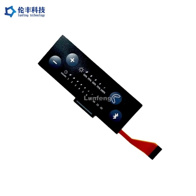 مفاتيح غشاء LED منقوشة PET ، لوحة مفاتيح غشاء LED مخصصة FPC