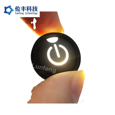 لون LED الأزرق مخصص لوحة مفاتيح غشاء LED بطول 2.54 ملم للتطبيقات الصناعية