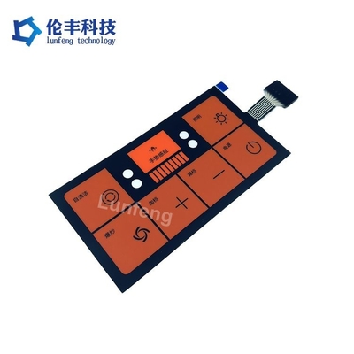 محول غشاء مسطح -20C- 80C مادة PET / PC / PVC للتطبيقات الصناعية والمتنوعة