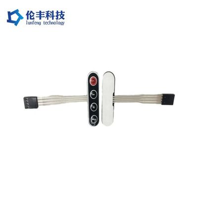 سعر جيد 50-500 غرام قوة التشغيل البلاستيكية غشاء التبديل غشاء بت التبديل سهل التنظيف لوحة التحكم للمعدات الصناعية الانترنت