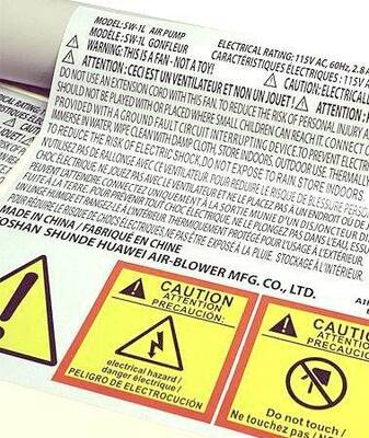 سعر جيد Permanent Or Removable Adhesive Silver Sticker Label With Temperature Resistance Up To 80°C Available In Custom Quantities From 100 To 10,000+ متصل