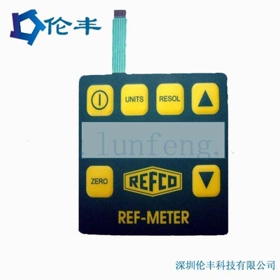 سعر جيد RAL Pantone PET Membrane Switch 3M 467 لاصق قبة اللمس الانترنت