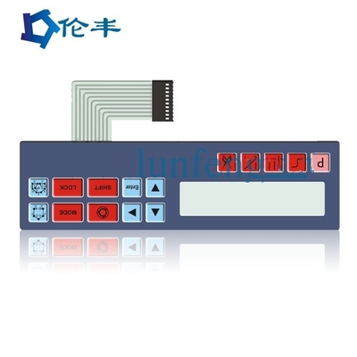 سعر جيد PET V200 مقاوم للماء غشاء مرن مفاتيح سطح لامع صناعي الانترنت