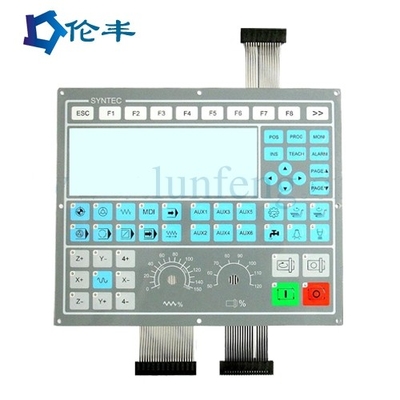 سعر جيد مبدل لمسة غشاء LED مخصص مع LED أبيض أحمر أخضر أزرق الانترنت