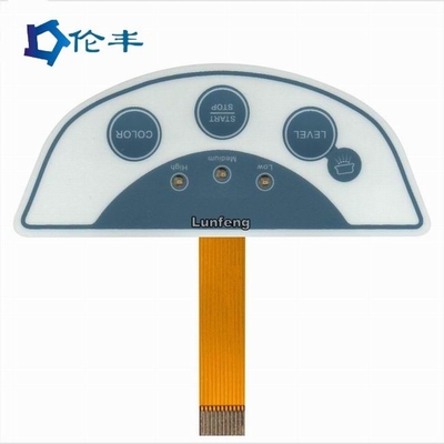 سعر جيد FPC غشاء اللمس المعدني القبة التبديل 3M 467 لاصق LEDs لوحة مفاتيح تعمل باللمس مخصصة الانترنت