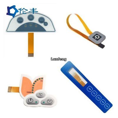 Digita Printing FPC Membrane Switch الطباعة بالشاشة الحريرية EBG180 مفتاح لوحة المفاتيح الرقمية