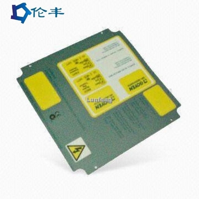 سعر جيد PET Lexan Graphic Overlay Membrane Flat Matte لوحة التحكم تراكب الطباعة الانترنت